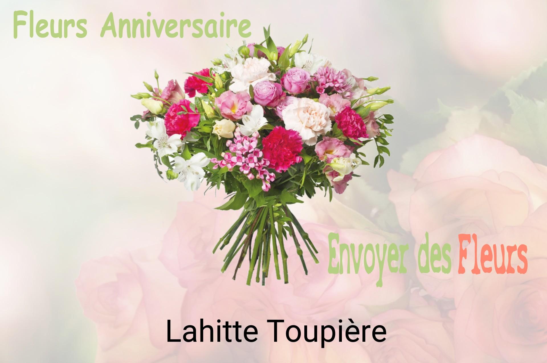 Bouquet de fleurs d’anniversaire livré à Lahitte-Toupière